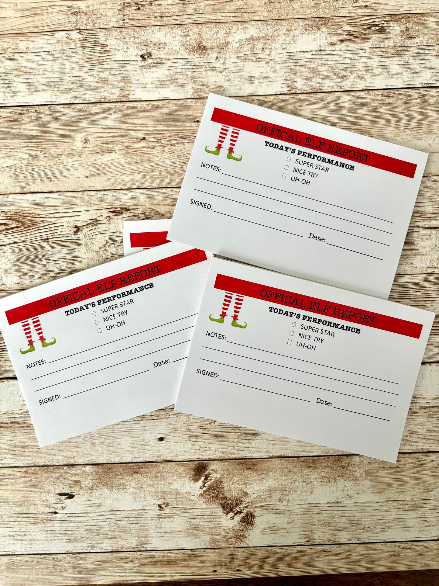 Add On: Additional Daily Report Card