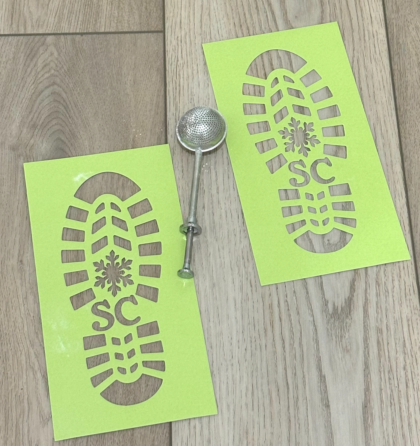 Add On: Santa's Shoe Prints