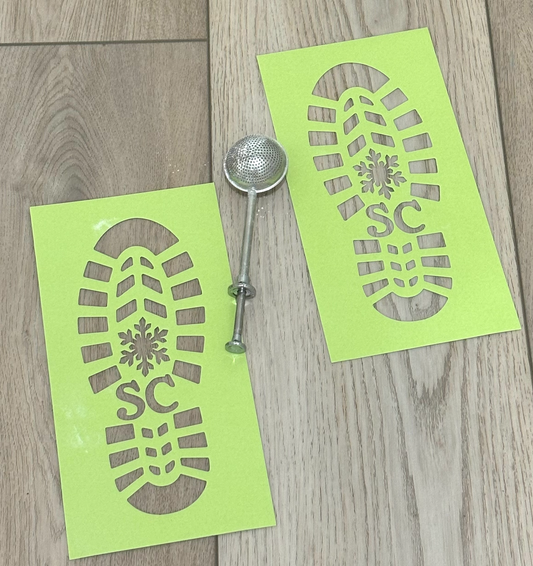 Add On: Santa's Shoe Prints